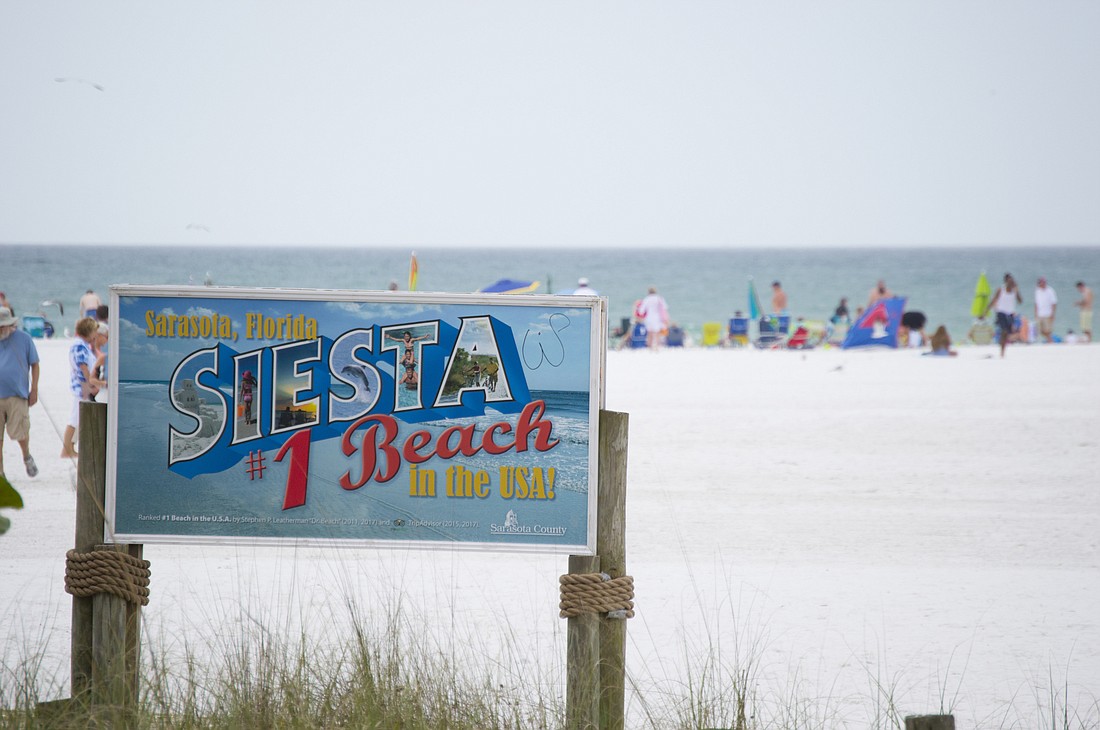 Siesta Beach is now the second-best beach in America, according to a TripAdvisor report.