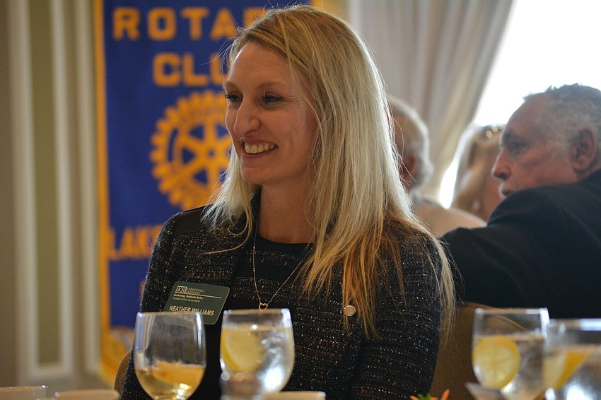 Lakewood Ranch Business Alliance Incoming chairwoman Heather Williams gets a front row seat.