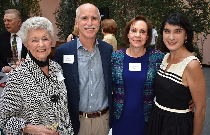 JoAnn Burhart, Peter and Joanne Powers and Hermione Gilpin