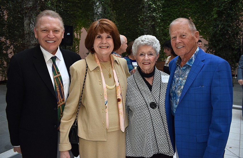 Louis and Elizabeth Wery with JoAnn and Doug Burhart