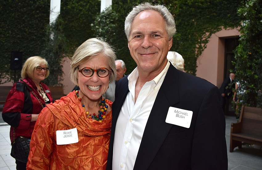 Roxie Jerde and Michael Bush