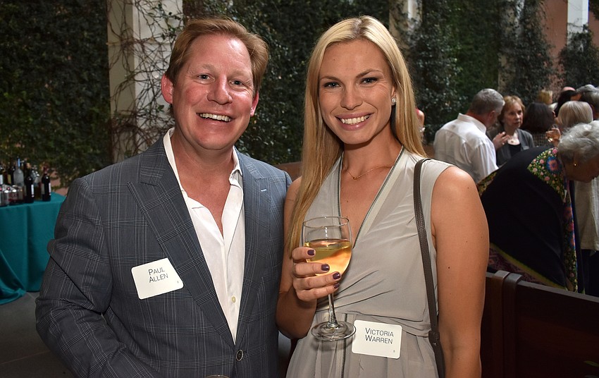 Paul Allen and Victoria Warren