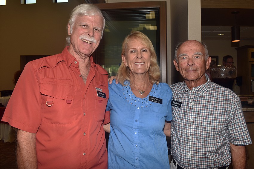 Rick and Cathy Weaver and Roger Brown