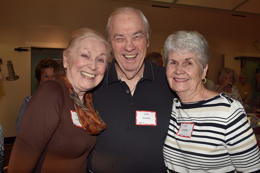 Rita Lynch and Dick and Pat Stusek