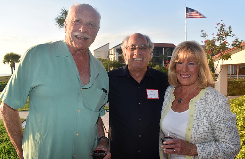 Art Silverman, Harold Kaufman and Marlene Silverman