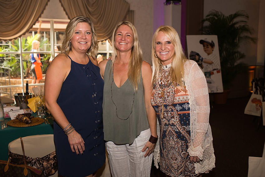 Jolene DiRocco, Angela Flaherty and Kristina Swain