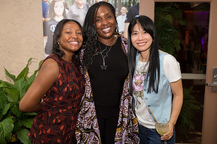 Asa Thomas, Tomeika Koski and Jaclyne Brunckhorst