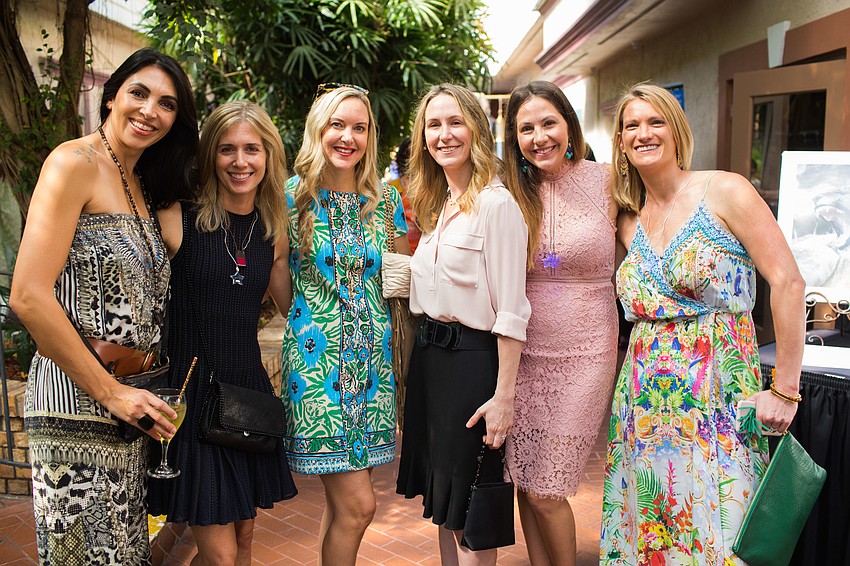 Megan Greenberg, Karen Van Lindonk, Brigid Saah, Sarah Massey, Ali McCarthy and Kara Saunders