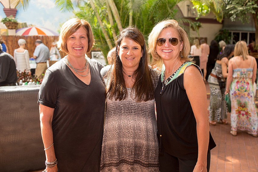 Margaret Mobley, Marsha Sutter and Paula Martin