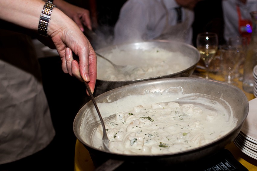 The second course was a Cape Malay gnocchi.