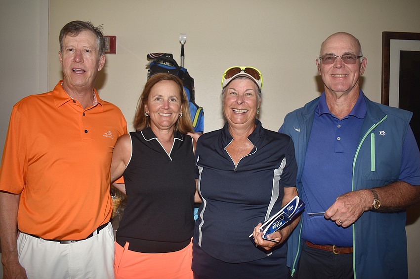 The Hopkins and the McGoverns won third place.