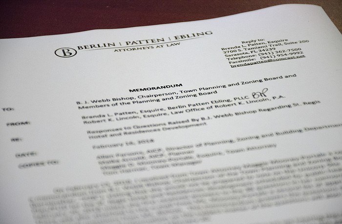 Unicorp National Developments answered 43 Planning and Zoning Board questions in writing before the hearing this week