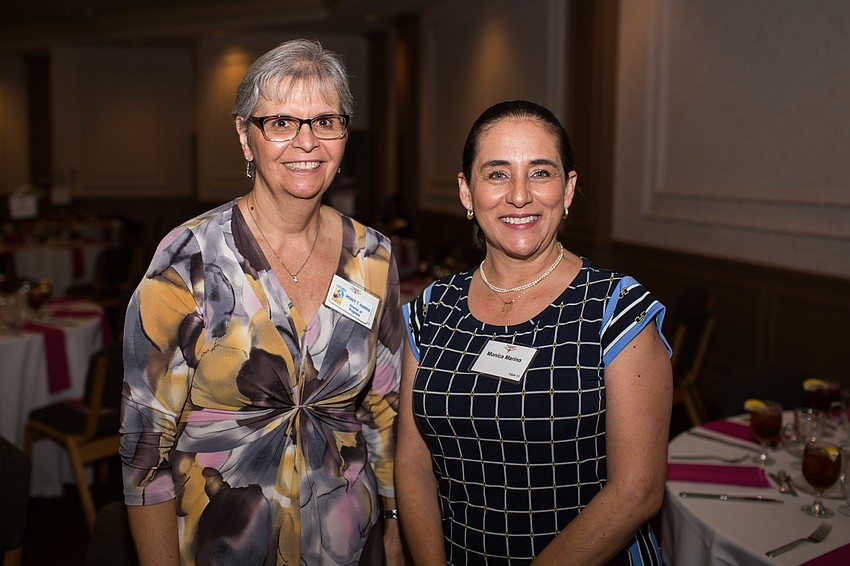 Wendy Harris and Monica Marino