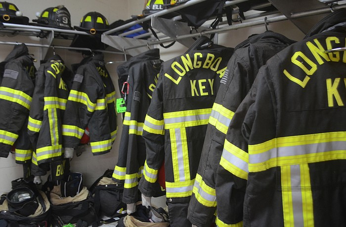 Among the specific changes proposed for firehouses are separate, vented storage locations for firefighters&#39; protective gear. Coats, boots and helmets should be kept away from living quarters.