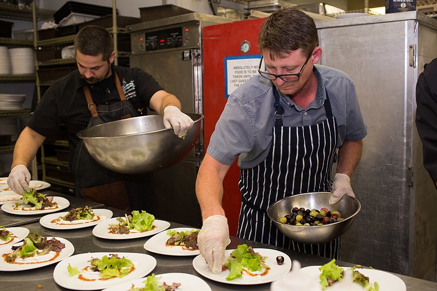 Hershman's dish was the second course.