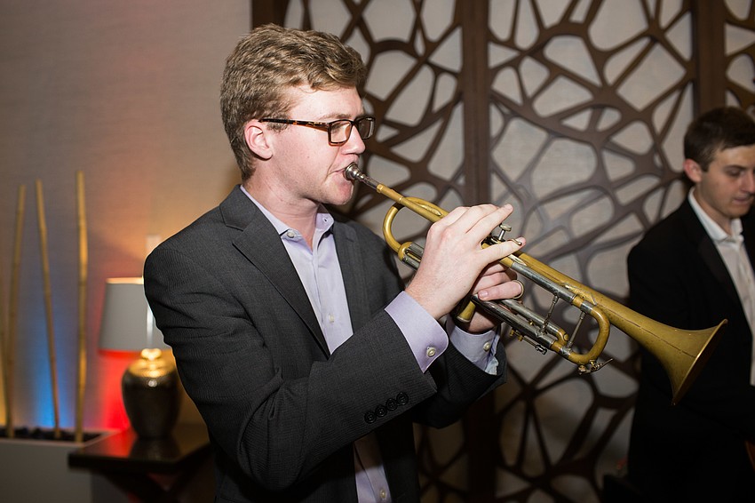 Entertainment was provided by the students of the Pineview Jazz Quartet.