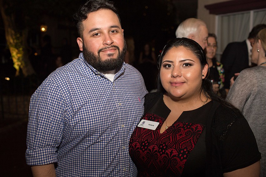 Eric Barron and Victoria Gonzales