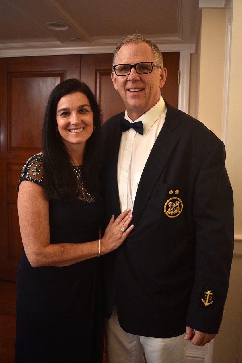 Leslie and Bob Williams, incoming commodore