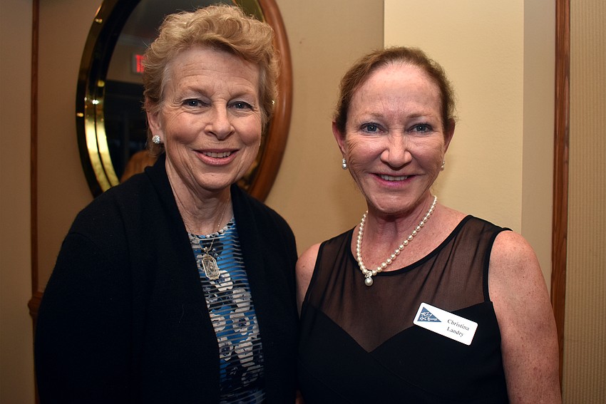 Susan Donahue and Christina Landry