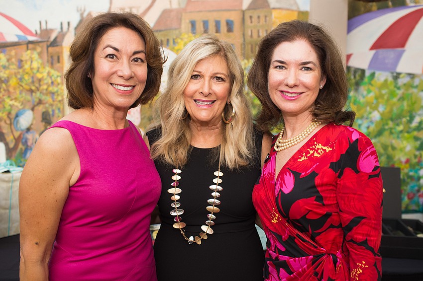 Brinda Pola, Marilyn Kessler and Marueen Carnevale