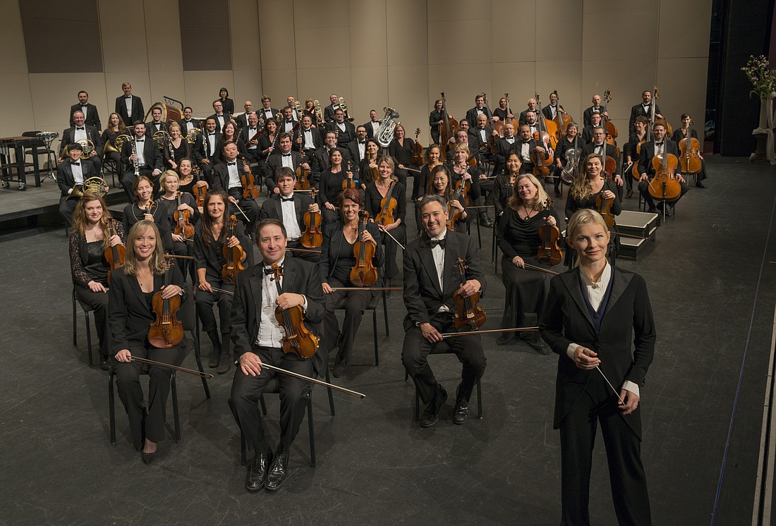 Sarasota Orchestra performed Masterworks 5 with violin soloist Midori and conductor Michael Balke. Courtesy photo