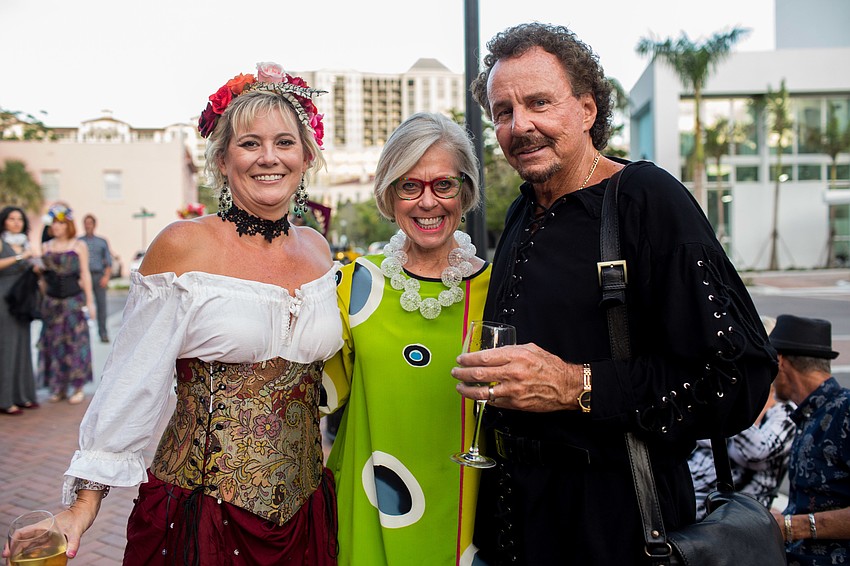 Managing Director Rebecca Hopkins, Roxie Jerde and Producing Artistic Director Richard Hopkins