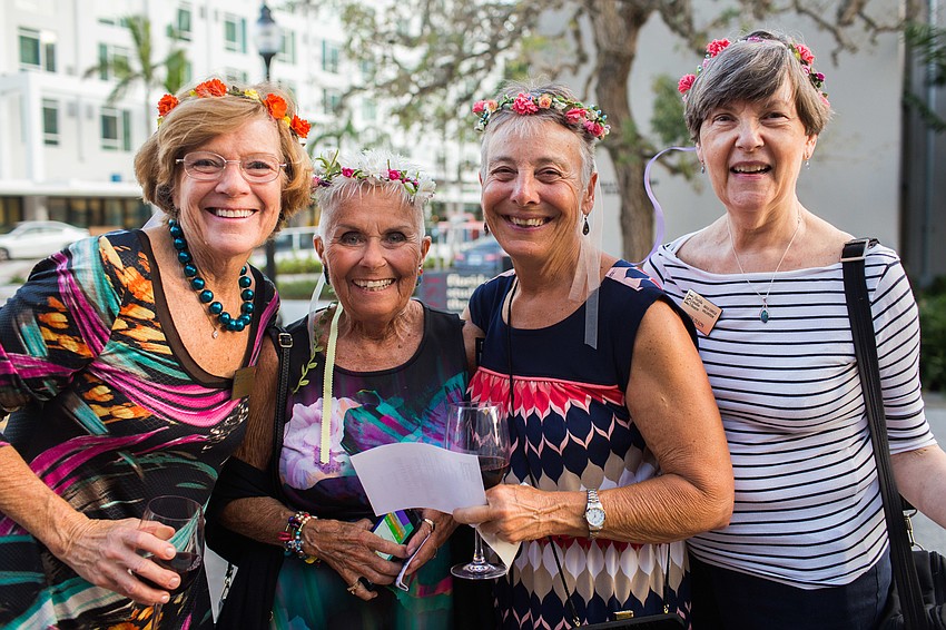Nina Tortelli, Louise Mazius, Barb Totaro and Karen Olson