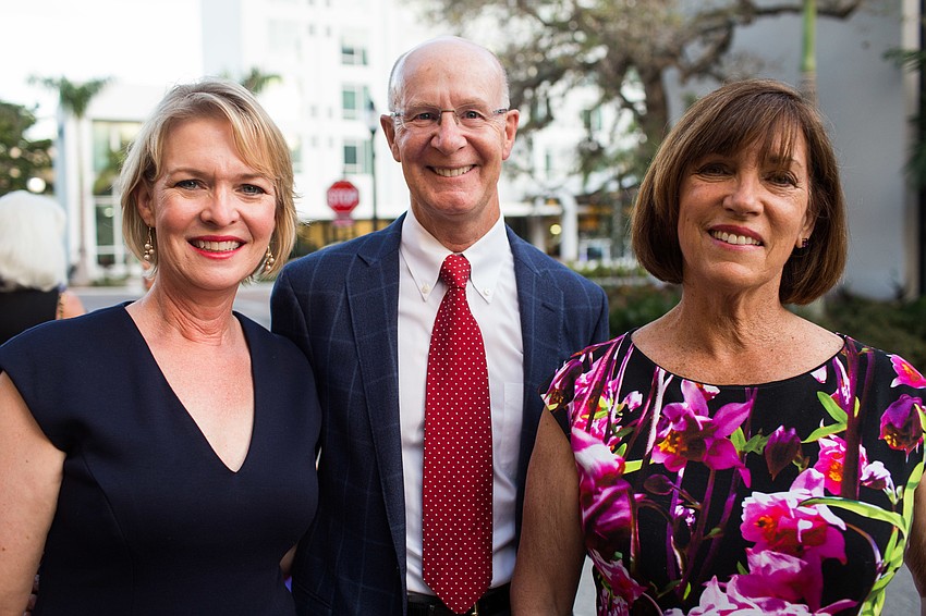 Veronica Brady with Bob and Sally Theis