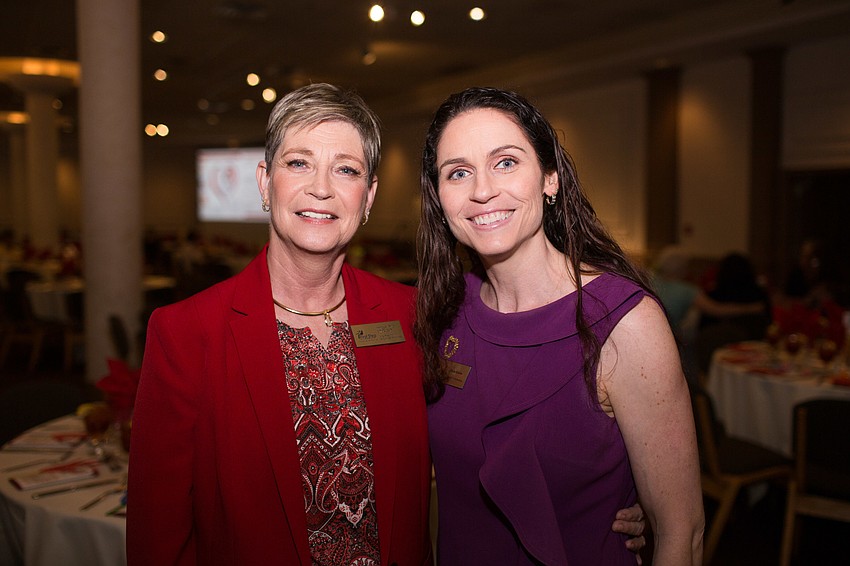 Honoree Nancy Page and Chairwoman Dana Keane