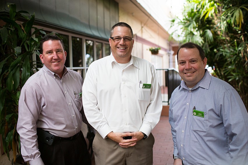 Kevin Mclaughlin, Chad Falde and Jack Drew