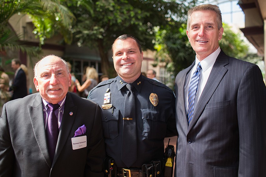 Norman Schimmel, Pat Robinson and Pete Abbott