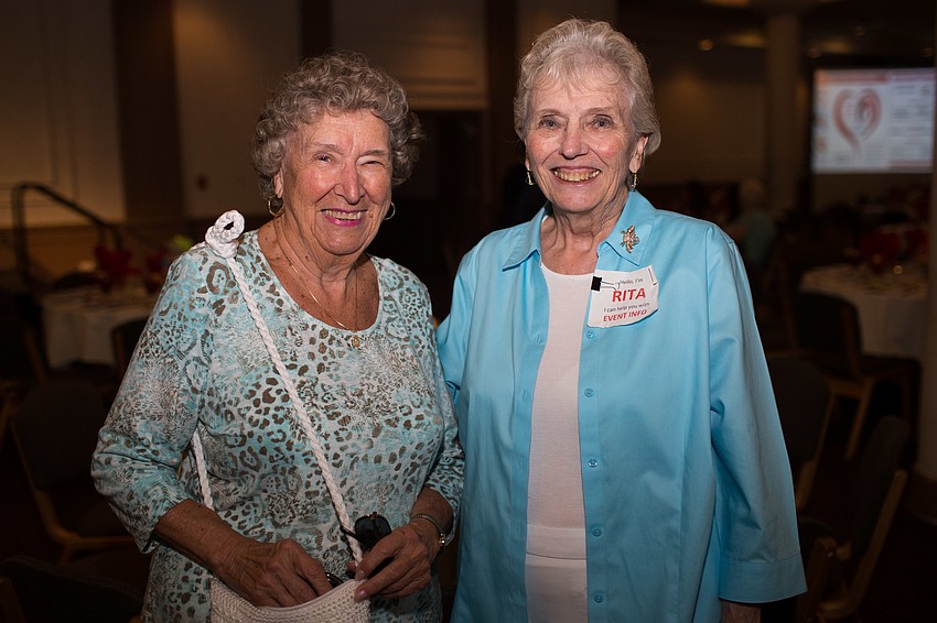 Norma Galvin and Rita Hollander