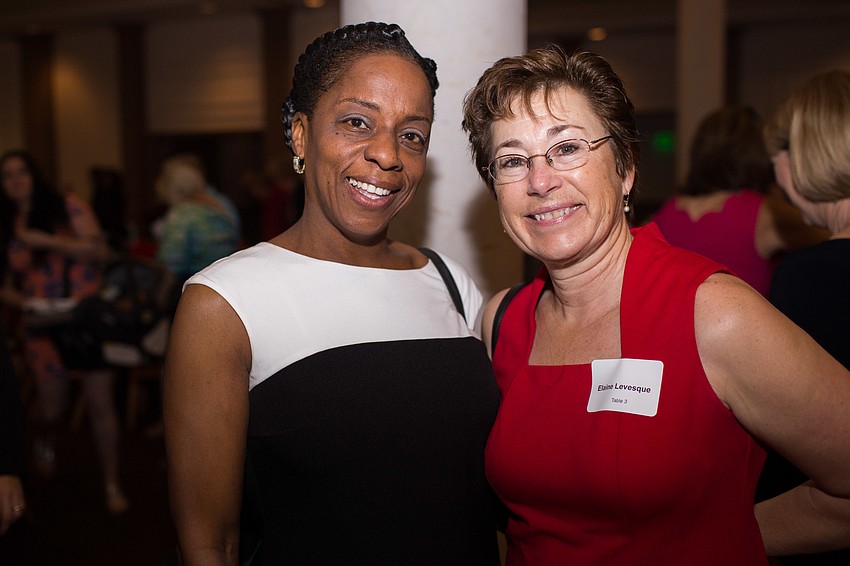 Sophia Kyles and Elaine Levesque