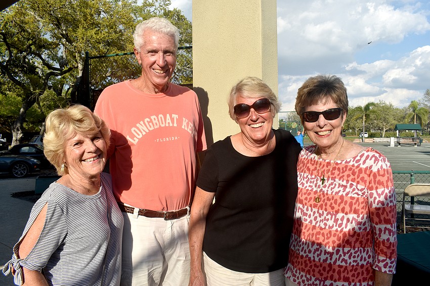 Barbara Pappas, Jim and Sheran McNulty and Shirley Wright
