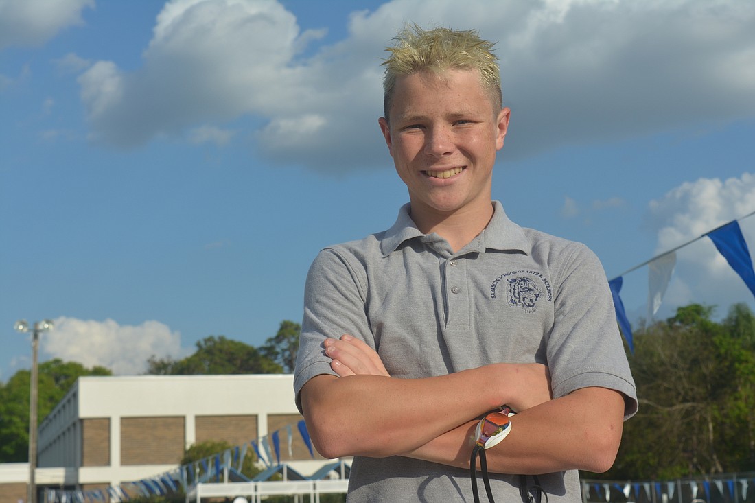 12-year-old swimmer Evan Keogh has eyes on the 2020 Olympic trials.