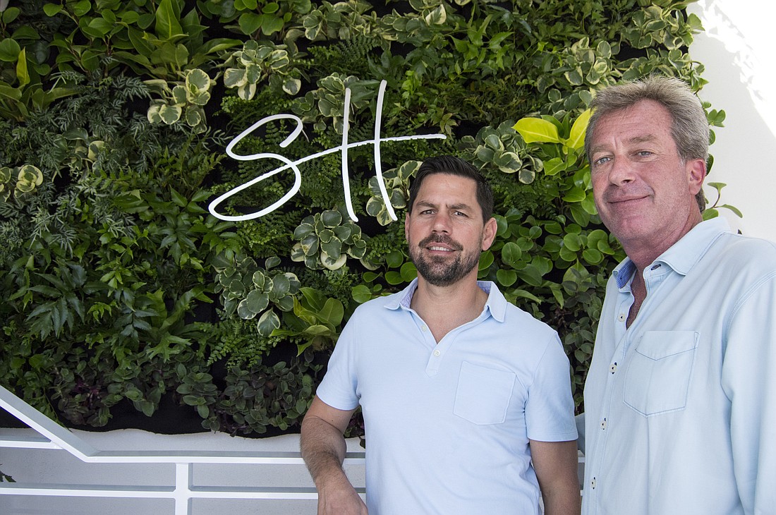Mike Granthon and Chris Brown are responsible for two of the three new restaurants slated for the Siesta Village.