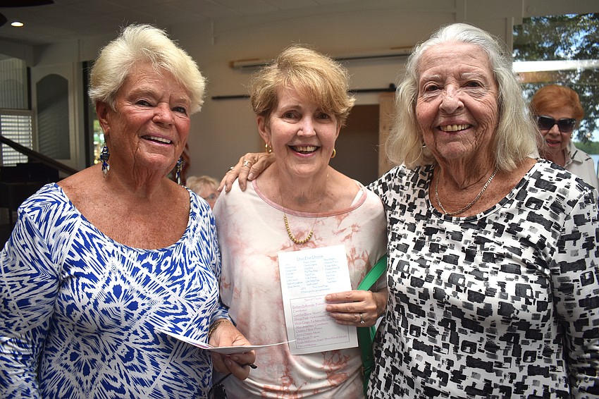 Pat Marshke, Barbara Siira and Sue Troup
