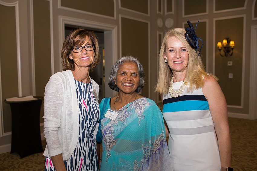 Lisa Kinsella, Ari Nissanka and Nathalie Mould