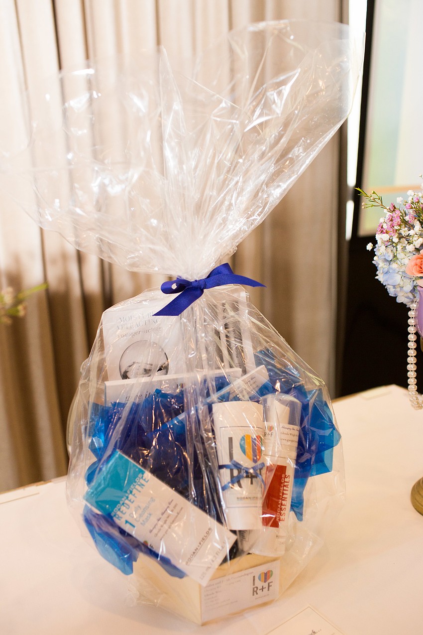 The third raffle item was this Rodan and Fields Skincare Package.