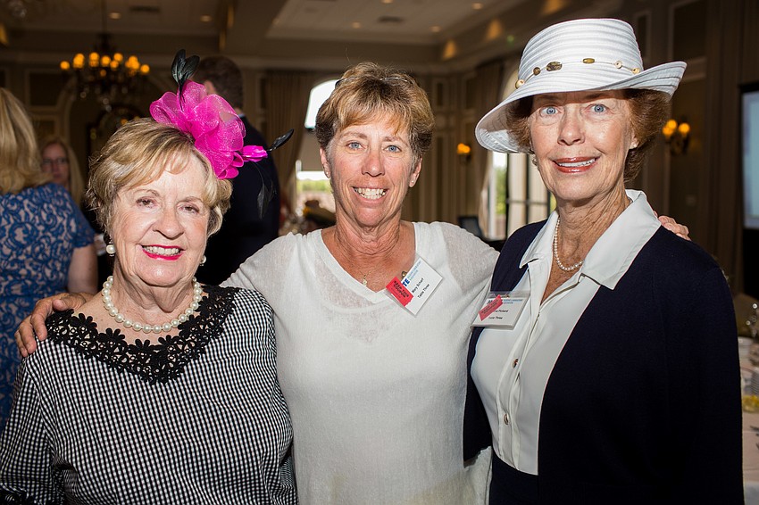 Jeannie Spalding, Mary Scharf and Donna Pickard