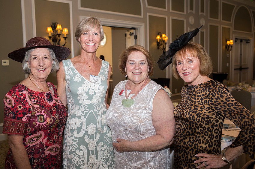 Lydia Landa, Sarah Fangman, Karol Foss and Kay Aidlin