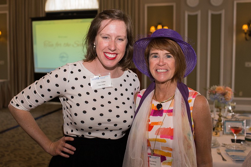 Lauren Hughey and Cathy Kaplinski