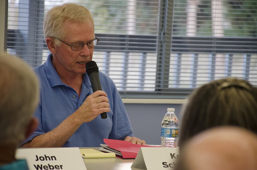 Redevelopment on the island is the issue, District 3 candidate Ken Schneier said, and the town needs to be careful and crafty when updating its zoning codes.
