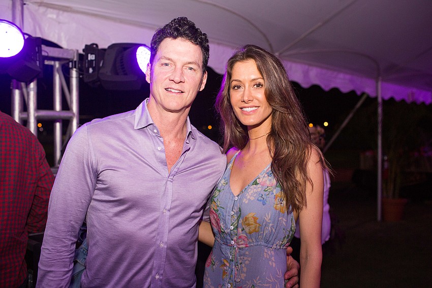 Brady Anderson and Katie Boskovith