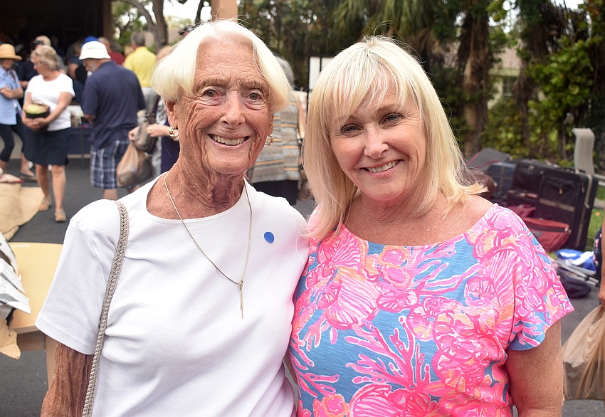 Patricia Helmuth and Eileen Goulder