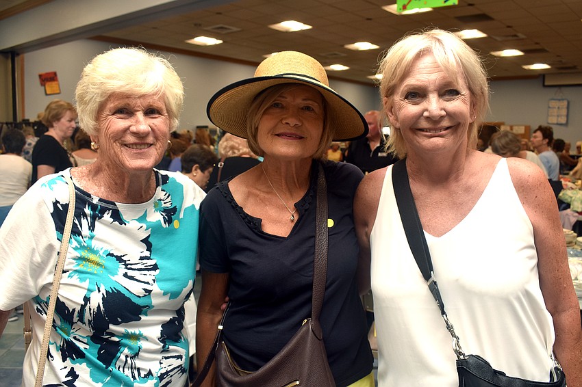 Sandy Funke, Linda Hamlen and Sue Lavergne