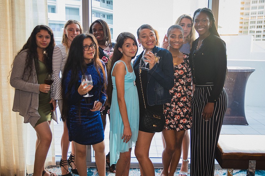 Rosa Gonzalez, Leah Kolesnikov, Priscilla Gonzalez, Madison Silverthrown, Summer Proctor, Alicia Manna, Jade McCarter, Tonya Kolesnikov and Shandra Polynice