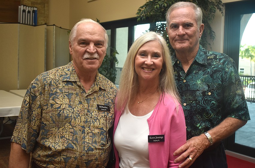 Bill Buckley and  Karen and Rob Jennings