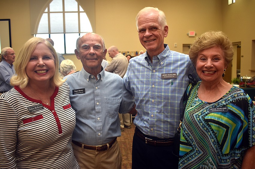 Debra McKenna, Roger Brown and Jerry and Joyce Roslund