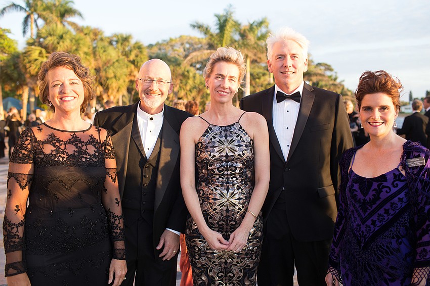 Lynnette and Dave Werning, Jennifer and Chuck Price and Sarah Cartwright